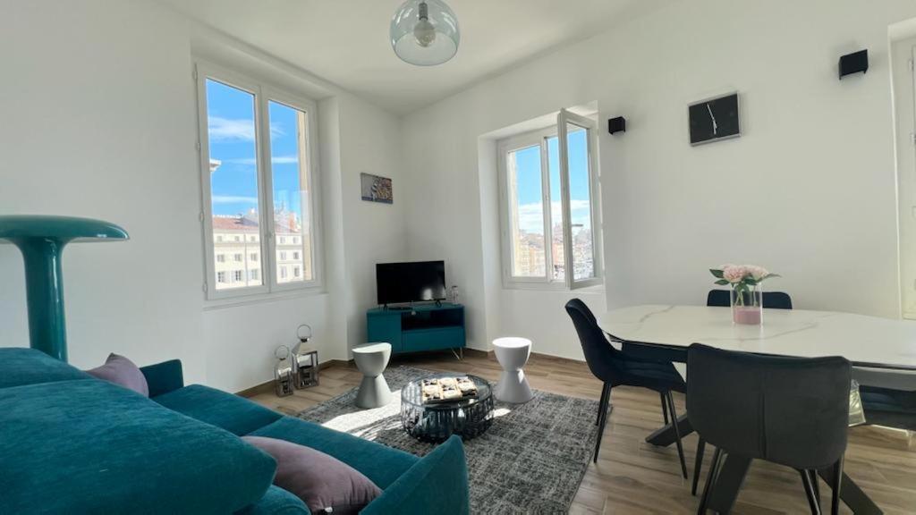 Ferienwohnung Face Au Vieux Port Vue 180 De Notre Dame Au Panier Marseilles Exterior foto