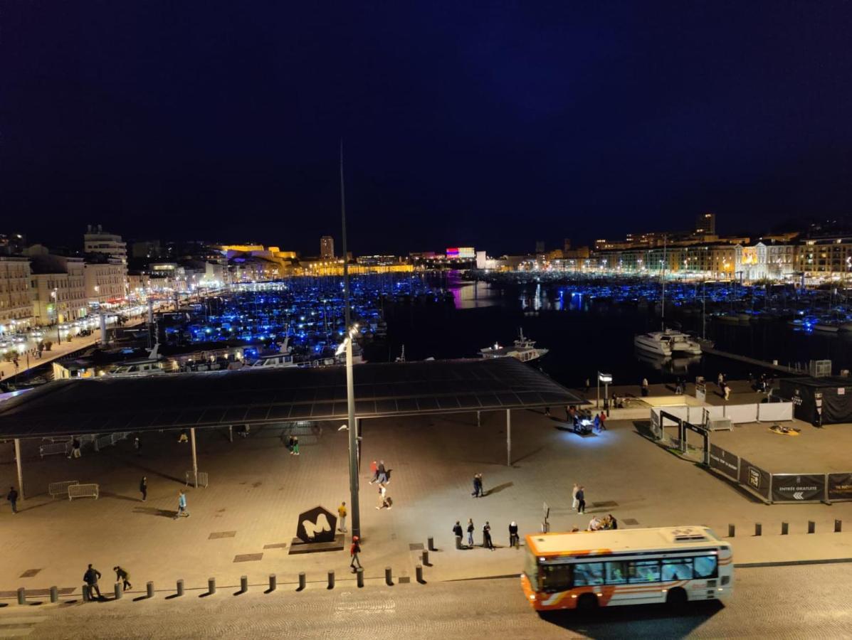 Ferienwohnung Face Au Vieux Port Vue 180 De Notre Dame Au Panier Marseilles Exterior foto