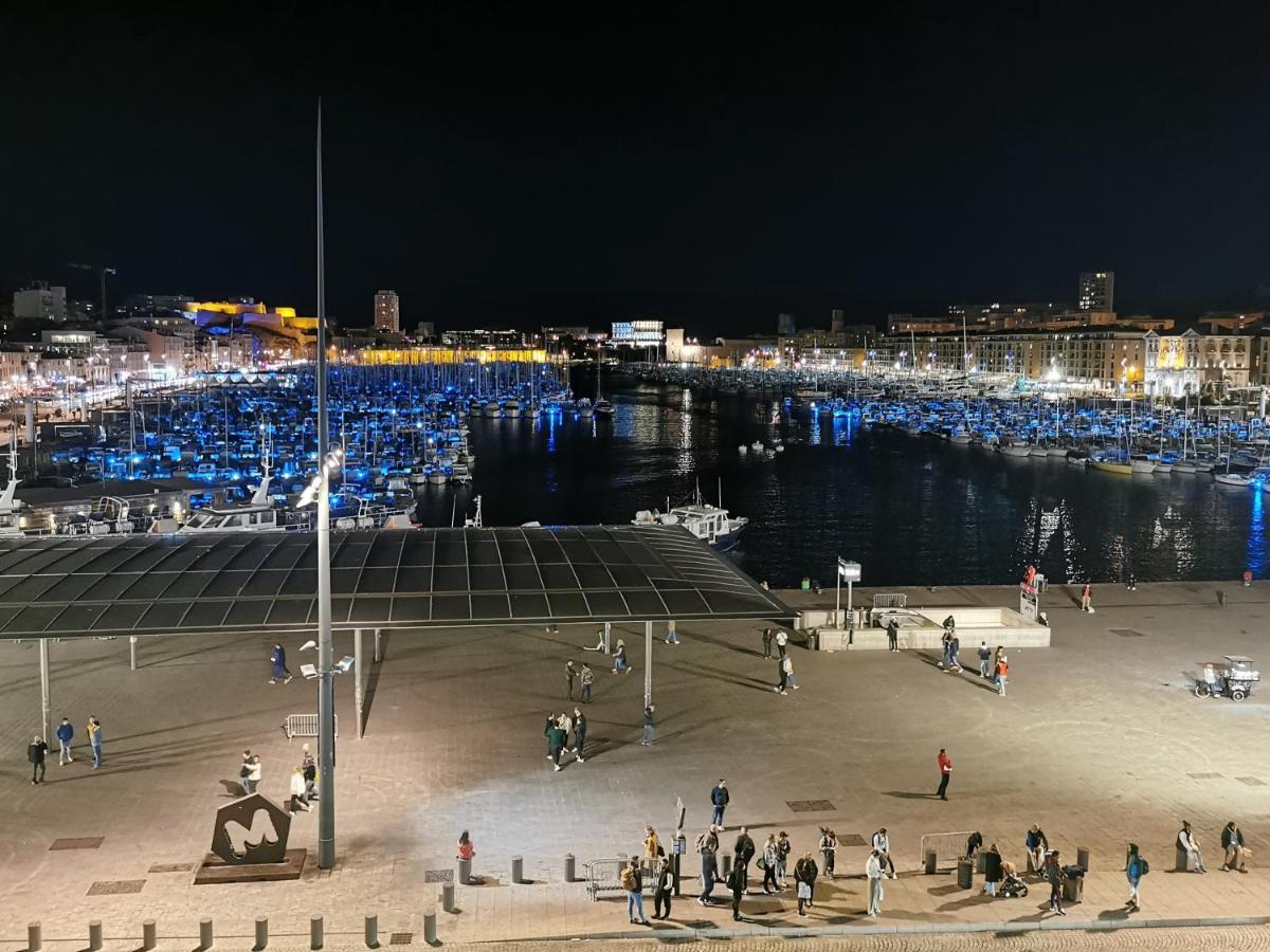 Ferienwohnung Face Au Vieux Port Vue 180 De Notre Dame Au Panier Marseilles Exterior foto